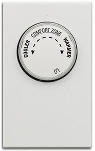 Lux LV1 Single Pole Line Voltage Heat Only Thermostat