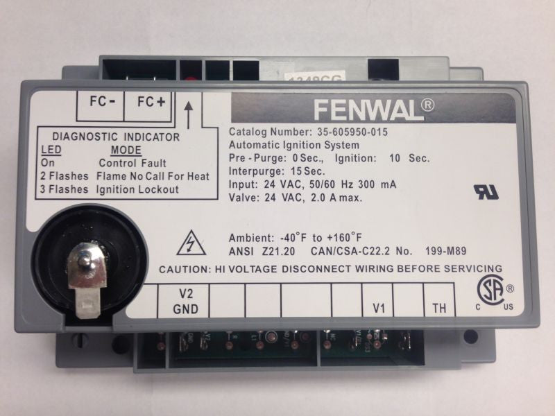 Fenwal SG Spark Module 35-605950-015 N5A and L5A