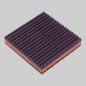 MP-2C Rubber Cork Anti-Vibration Isolation Dampener Pad 2x2x7/8 4 Pack