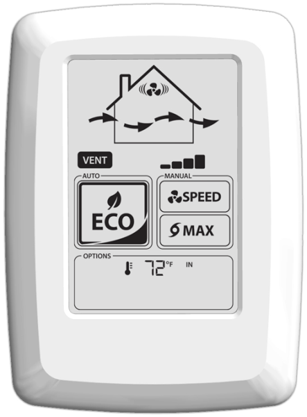 Fantech ECO-Touch Programmable Auto IAQ