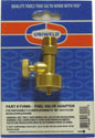 Uniweld FV600 Acetylene Regulator to Propane Tank Adapter