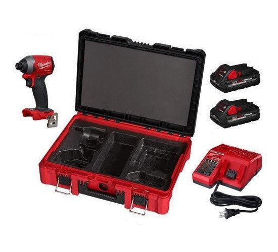 Milwauke M18 Fuel Brushless 1/4" Impact Driver Packout Kit 2853-22PO