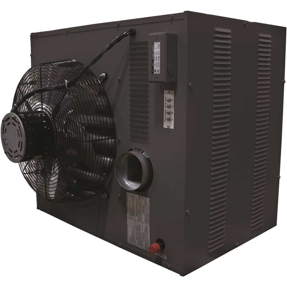 Heatstar HSU125 125,000 BTU Natural Gas w/ Propane Kit Shop Garage Unit Gray