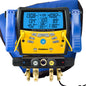 Fieldpiece SMAN460 4-Port Wireless Refrigerant Manifold with Micron Gauge