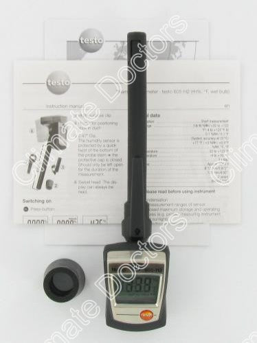 Testo 605-H2 Humidity Stick (RH/Temp/WetBulb) 0560 6054
