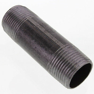Nipple 3/4 X 4 Black Pipe Fitting