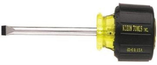 Klein Tools 601-6 Cabinet Tip Screwdriver- 6" Shank