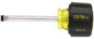 Klein Tools 601-6 Cabinet Tip Screwdriver- 6" Shank