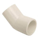 2 PVC S40 Slip x Slip 45 Elbow