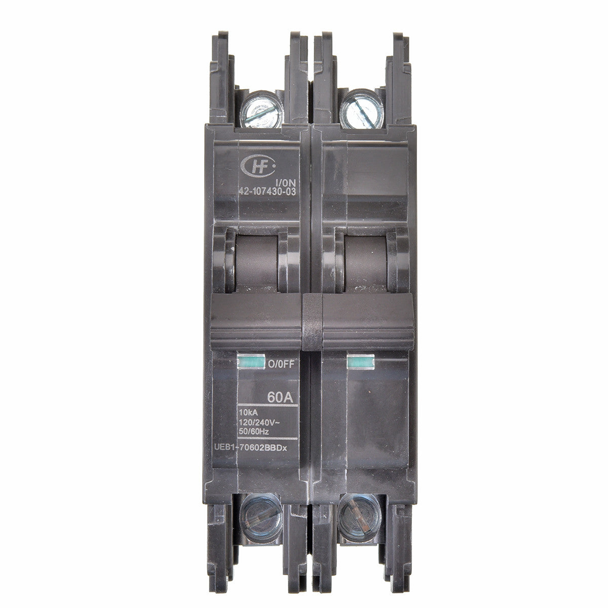 Rheem 42-107430-03 Circuit Breaker 60A 2 Pole 230V UEBI-70602BBDx