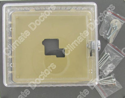 Clear Plastic Thermostat Guard Cover- BTGK