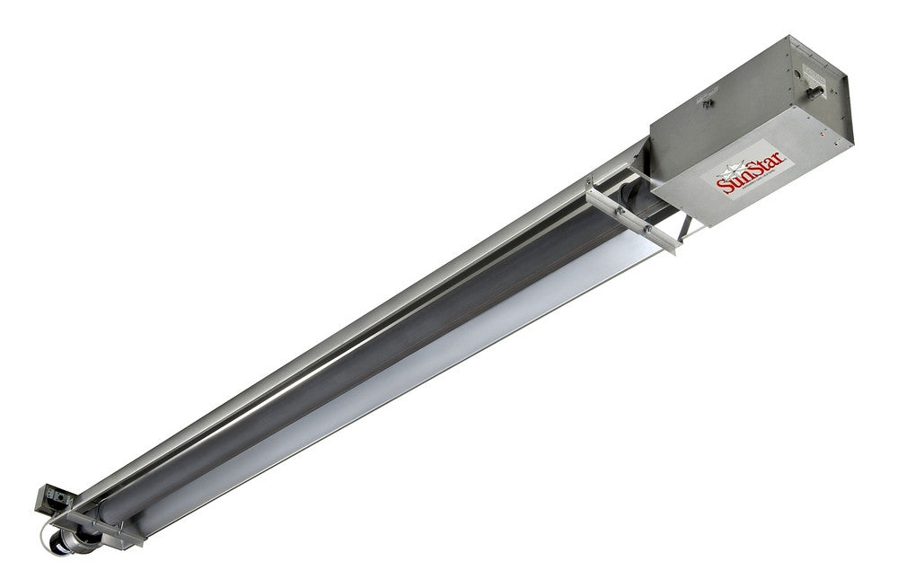 SunStar SIS 30' 125K BTU Natural Gas Radiant Tube Garage He