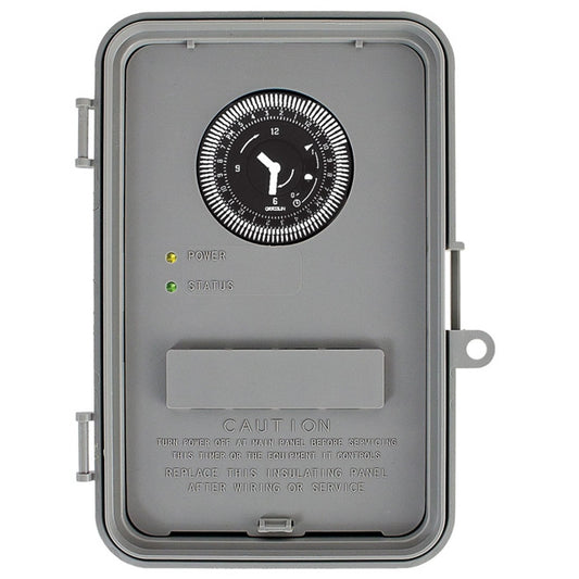 Intermatic Grasslin GM40AV Auto Voltage On/Off Mechanical Timer Switch 120-277V