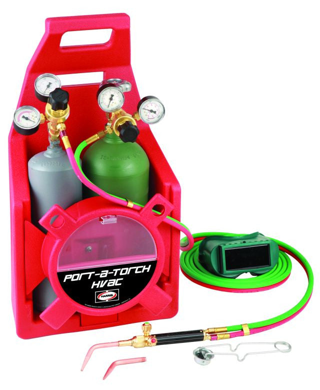 Harris 4400161 Port-A-Torch Brazing Outfit w/Tanks