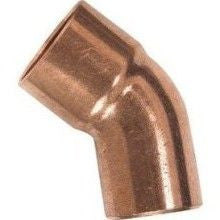 25-W03326 5/8 OD Copper Fitting 45° Street Elbow Ftg x C