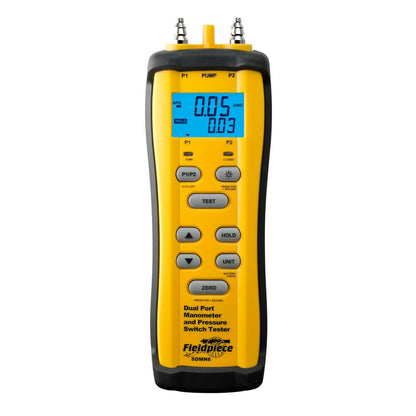 Fieldpiece SDMN6 Dual Port Manometer/Pressure Switch Tester