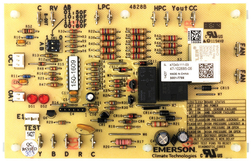 Rheem 47-102684-20 Defrost Control Board Kit