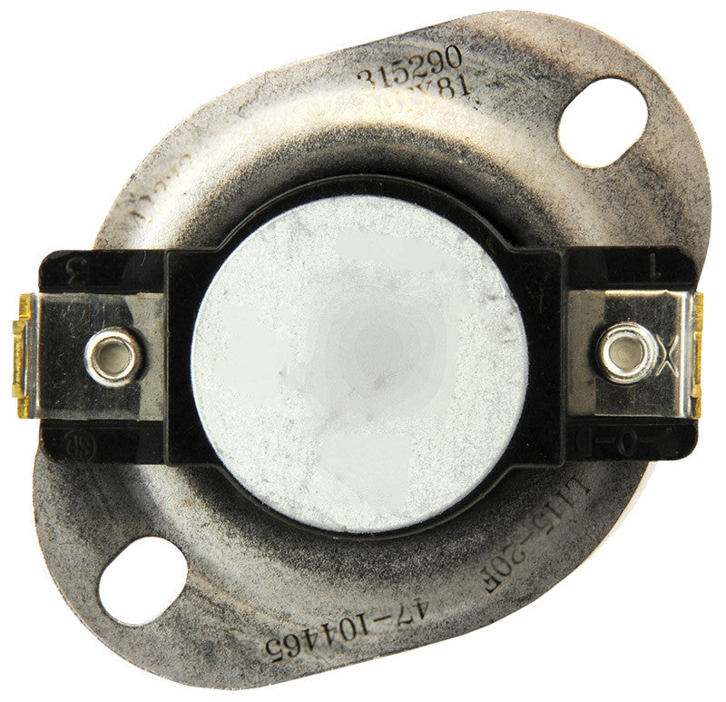 Rheem 47-104465-01 Limit Switch - Auto Reset (Flanged Airstream)