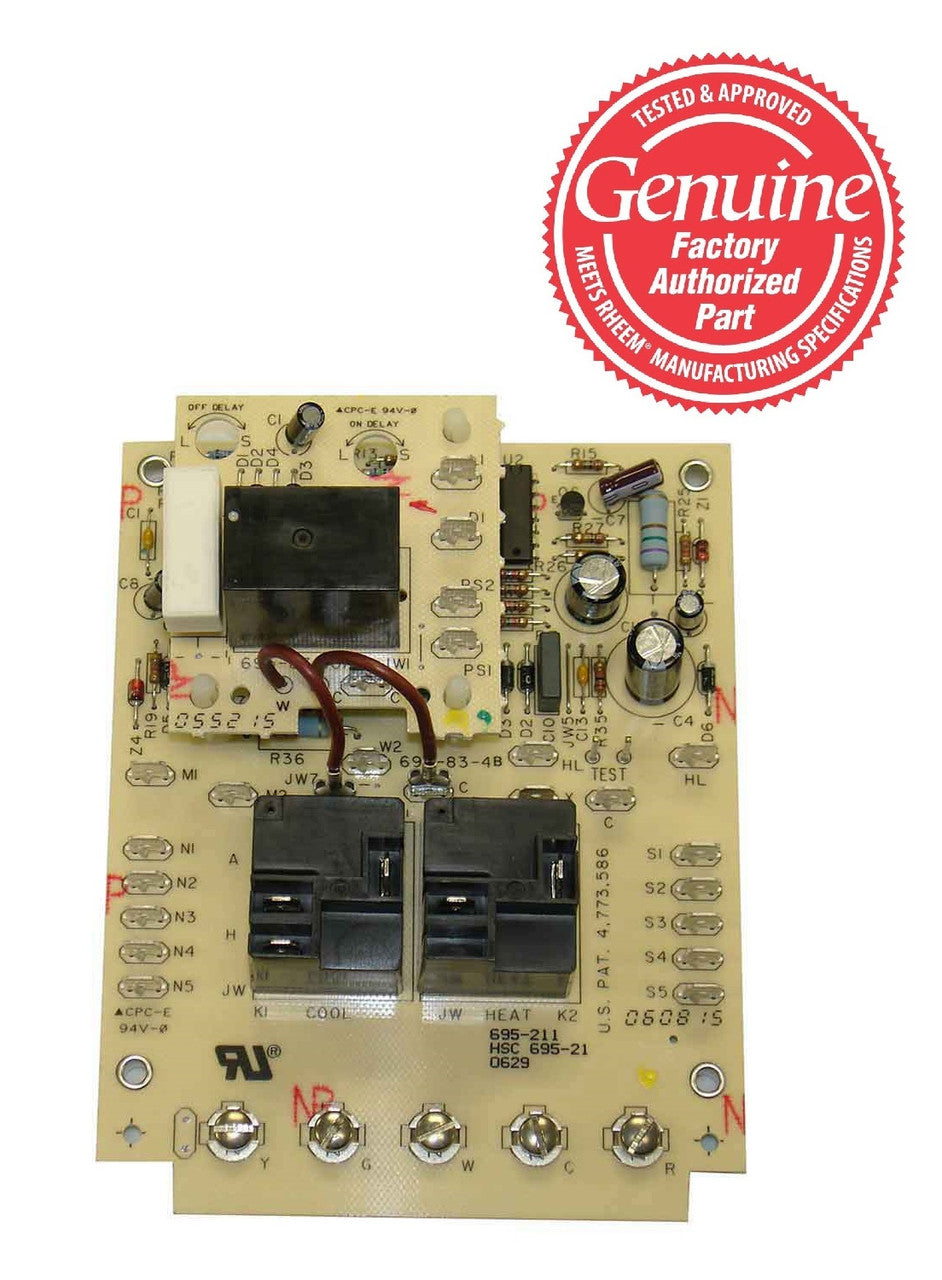 Rheem Ruud 47-22445-01 Fan Control Circuit Board HVAC