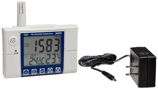 Supco IAQ50 Indoor Air Quality Monitor- Wall Mount
