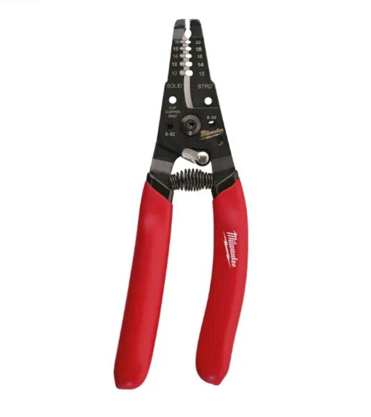 Milwaukee 7-1/8in Wire Stripper/Cutter for Solid & Stranded Wire 48-22-6109