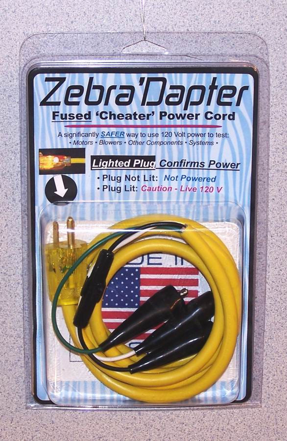 Zebra ZD001 ZebraDapter Male Fused Power Cord