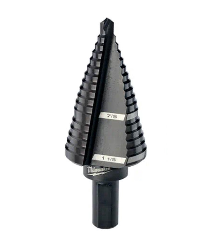 Milwaukee #9 Step Drill Bit 7/8" & 1-1/8" 48-89-9209
