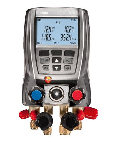Testo 570 4 Valve Digital Manifold Gauge