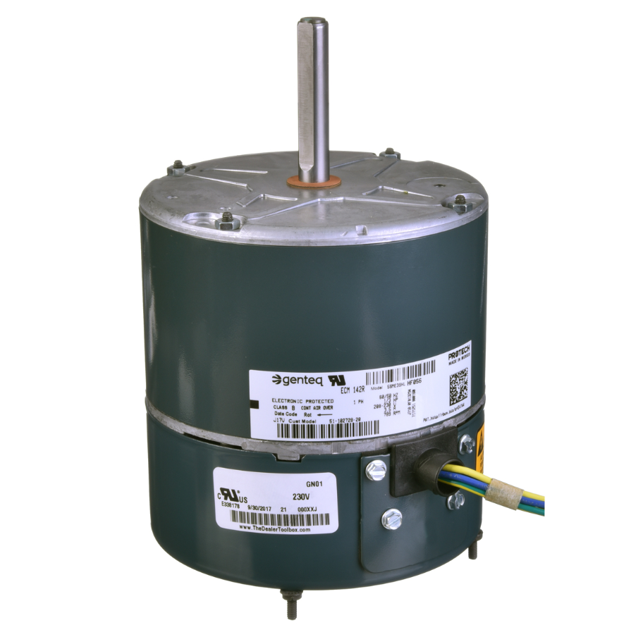 Rheem 51-102728-20 OEM 1/3 HP 208/230V Condenser ECM Motor