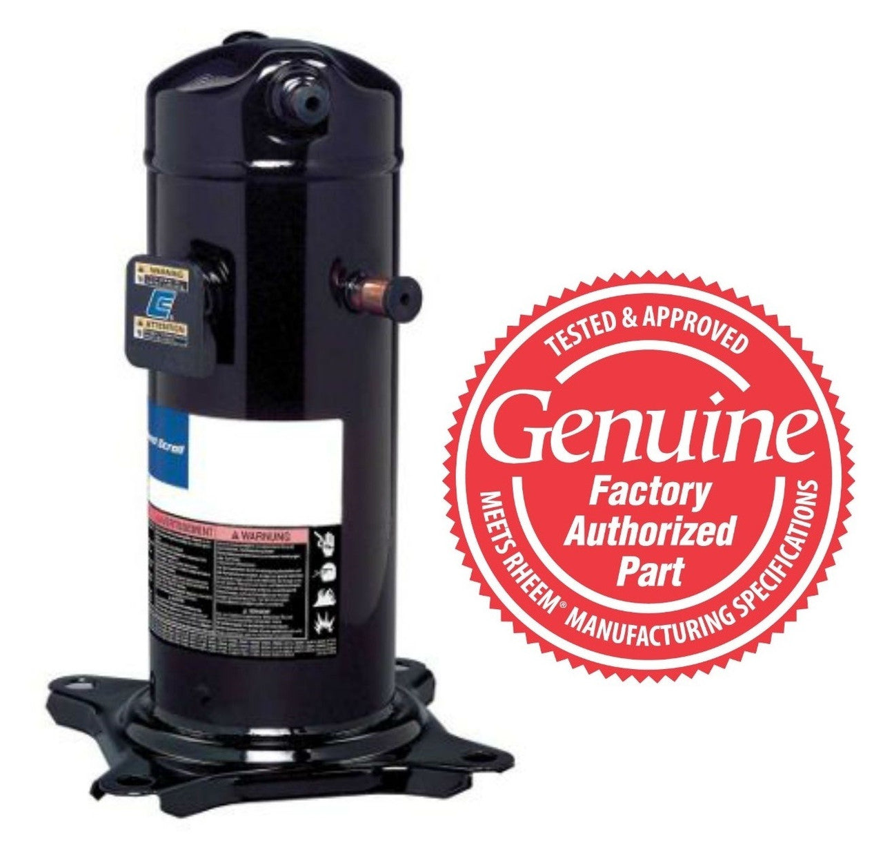 Copeland ZP44K5E-PFV Scroll Compressor 44000 BTU R410A 208/230-1