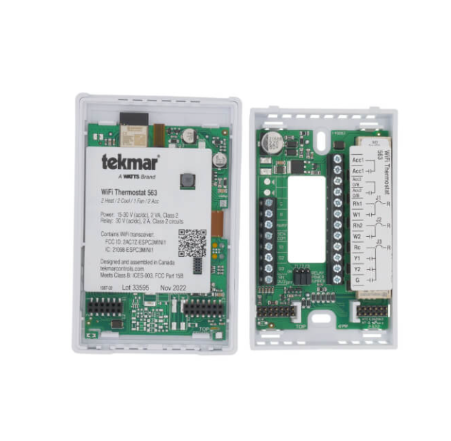 Tekmar 563 WiFi Thermostat 2 Stage Heat/2 Stage Cool
