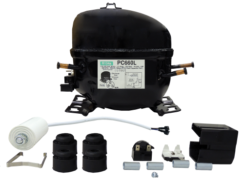 SPC660L Refrigeration Compressor 1/5 HP 660 BTU R134A