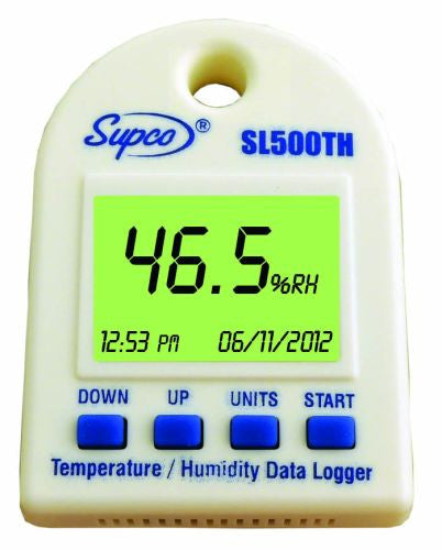 Supco SL500TH Temperature & Humidity Data Logger w/LCD
