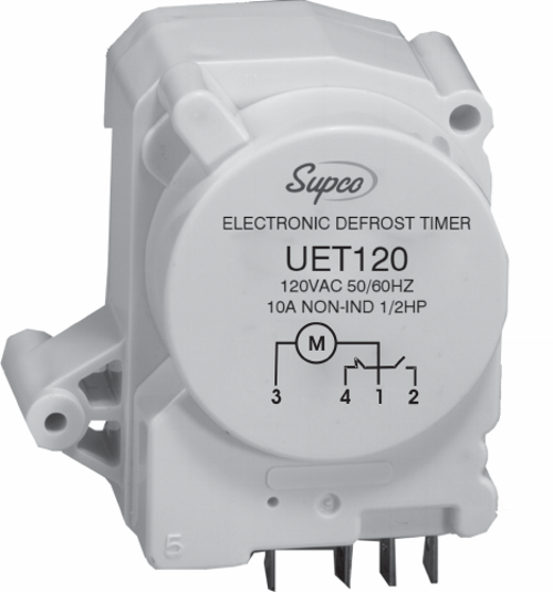 Supco UET120 Universal Electronic Defrost Timer Adjustable