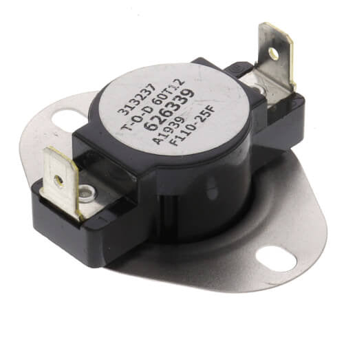 Nordyne 626339R Fan Control Switch F110-25 110-85 Deg F