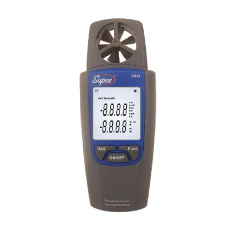 Supco EM20 Thermo-Anemometer Enviro Meter