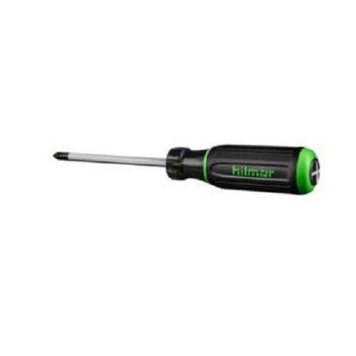 Hilmor 1891392 #2 Round Shaft Phillips Tip Screwdriver 4"