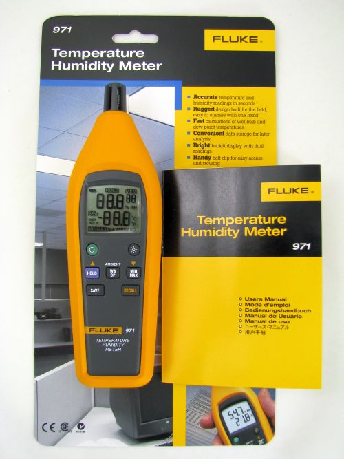Fluke 971 Temperature Humidity Meter