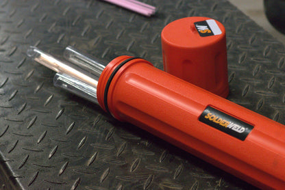 SolderWeld SW-HVAK15 Brazing Pack 56% and 15% Braze Rods Al-Cop Solder and Flux