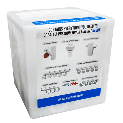 Supco CL100 Universal Residential Condensate Drain Line Kit