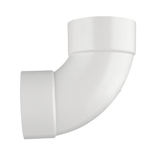 PVC DWV 90 1/4 BEND 2 D300020 4807 P3000