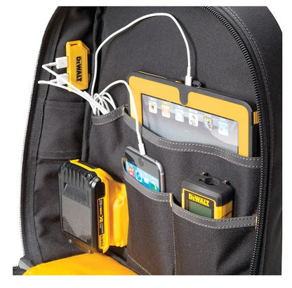 DeWalt 23-Pocket USB Charging Tool Backpack