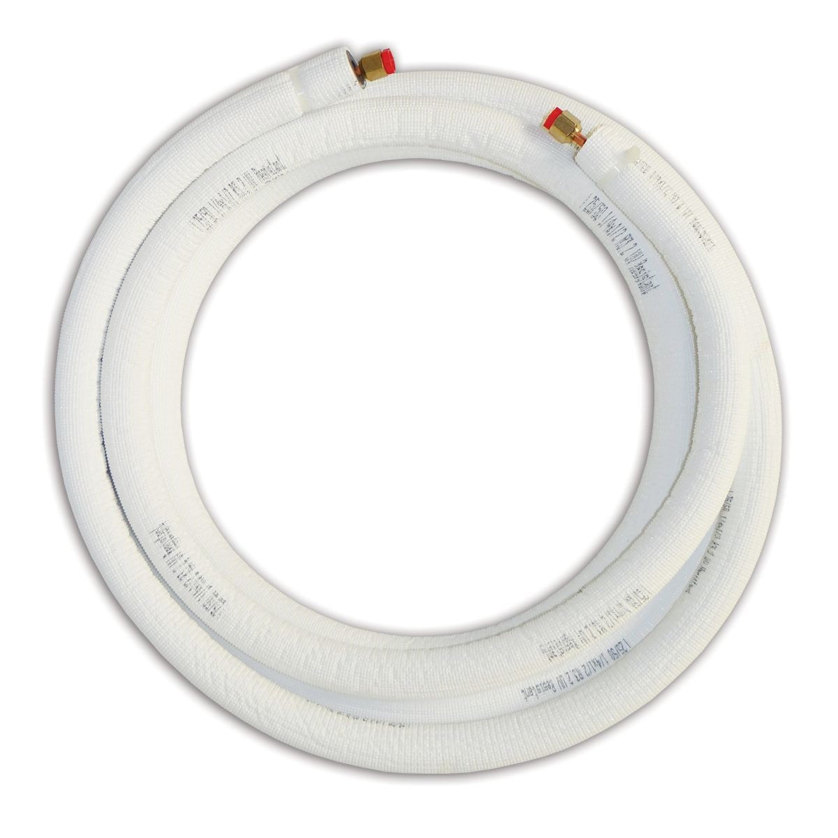 JMF 3/8" x 5/8" x 1/2" x 50' Type A EZ Pull Linset with Flare Nuts