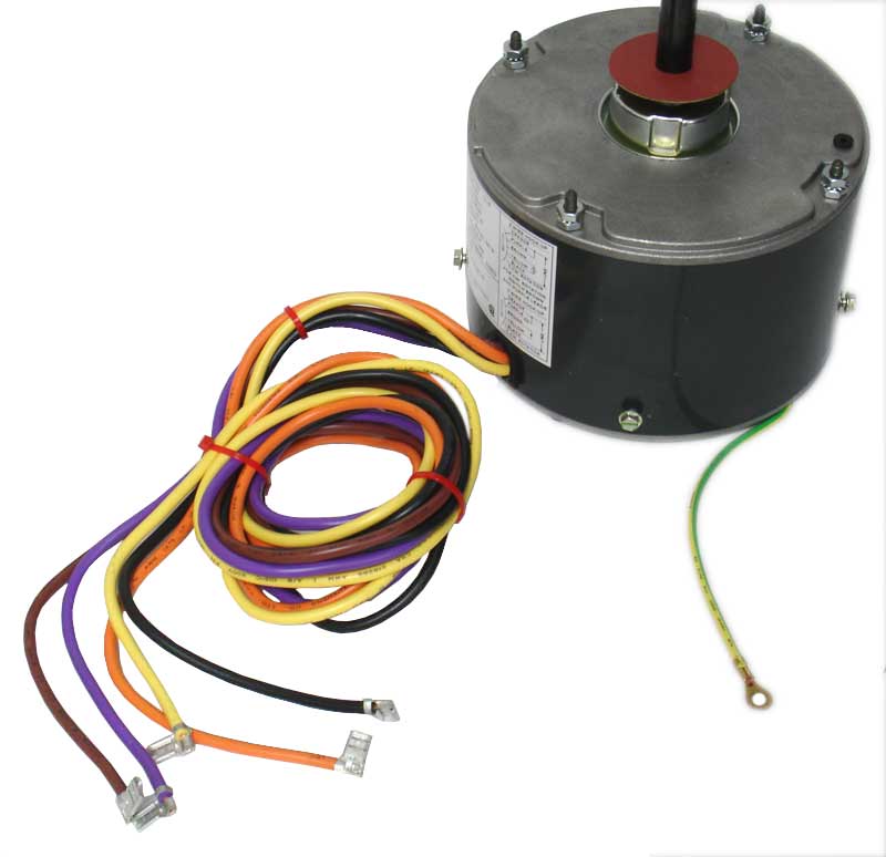 Rheem 51-23055-11 Condenser Fan Motor 1/5 HP 1075 RPM 1 SPD 208-230/1/60