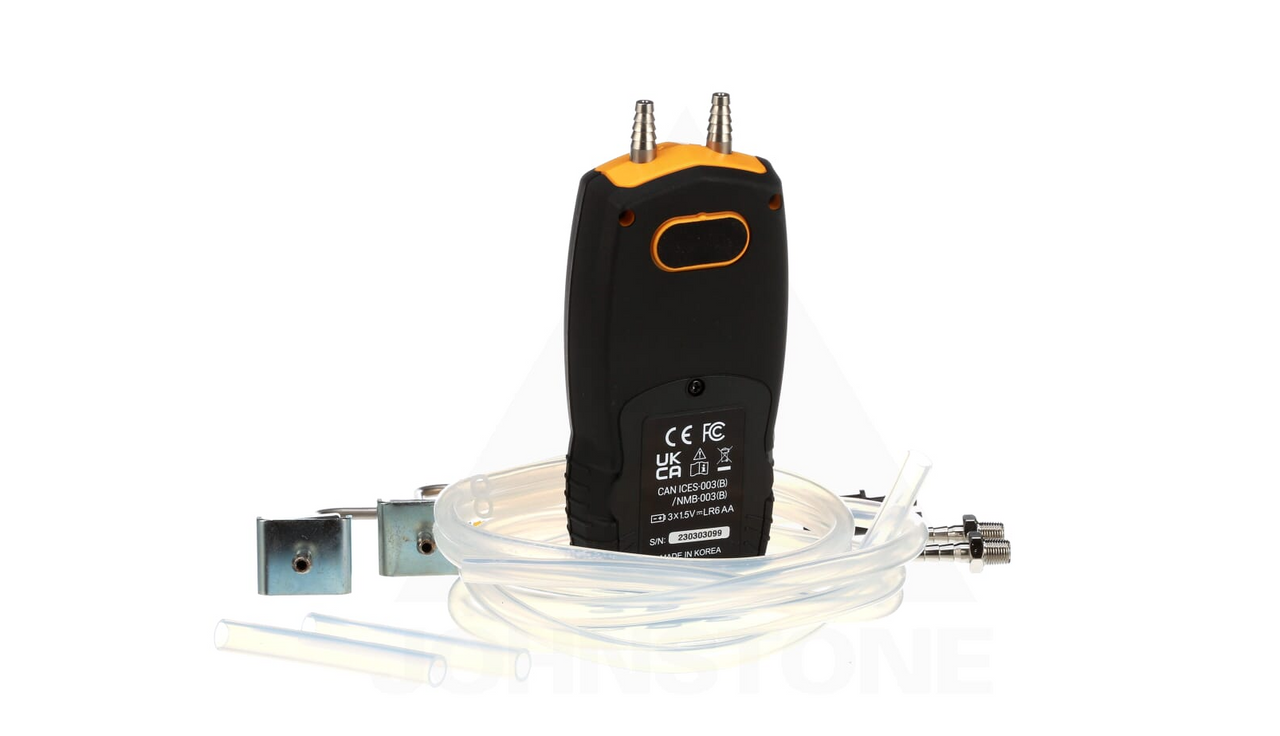 UEi EM720SPKIT Hi-Res Differential Manometer Static Pressure Kit