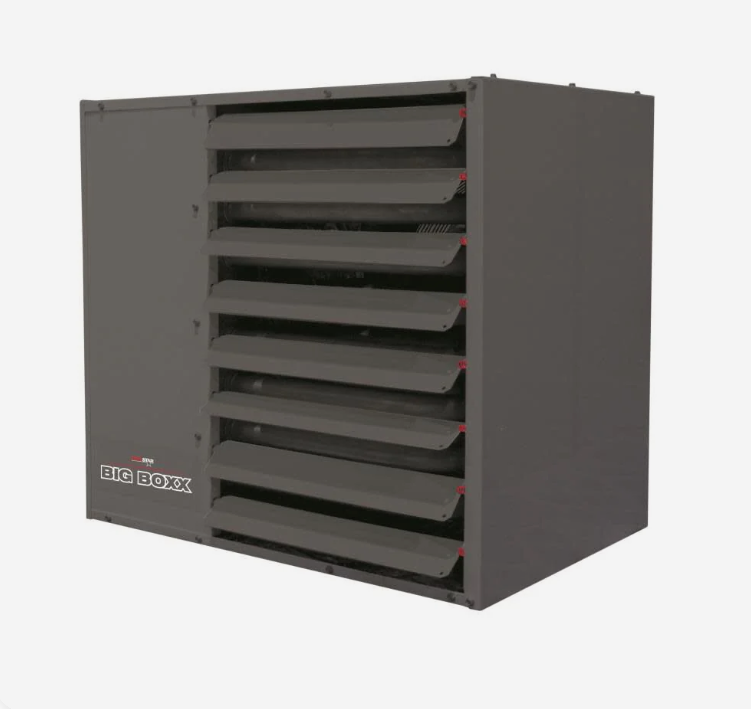 HeatStar 250K Natural Gas Dark Gray Unit Heater.