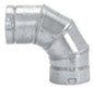 Selkirk 4RVEL-90 4" B-Vent Round Adjustable 90 Degree Elbow