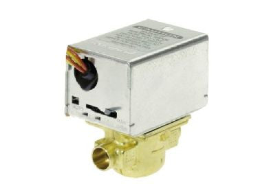 Honeywell V8043E1012 2 Way Normally Closed, 3/4', Sweat, 24Vac Zone Valve