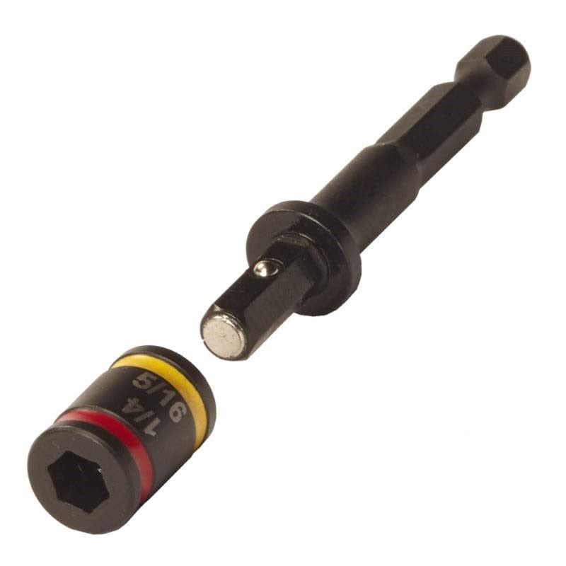 Malco MSHLC 2-5/8 Inch C-RHEX Dual-Sided 1/4" & 5/16" Magnetic Hex Driver, Pack of 36