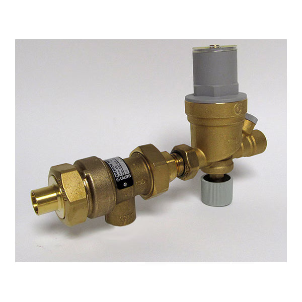 Caleffi 573009A 1/2" 573 Backflow Preventer and AutoFill Combination (Sweat x NPT)